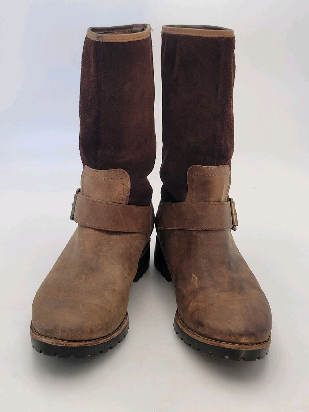 Sperry Top-Sider Brown Suede And Leather Cortland Boot Women’s Size 6